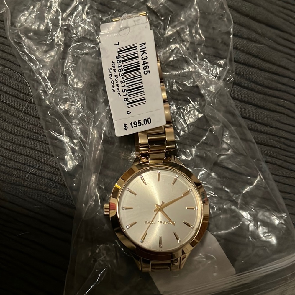 Gold watch